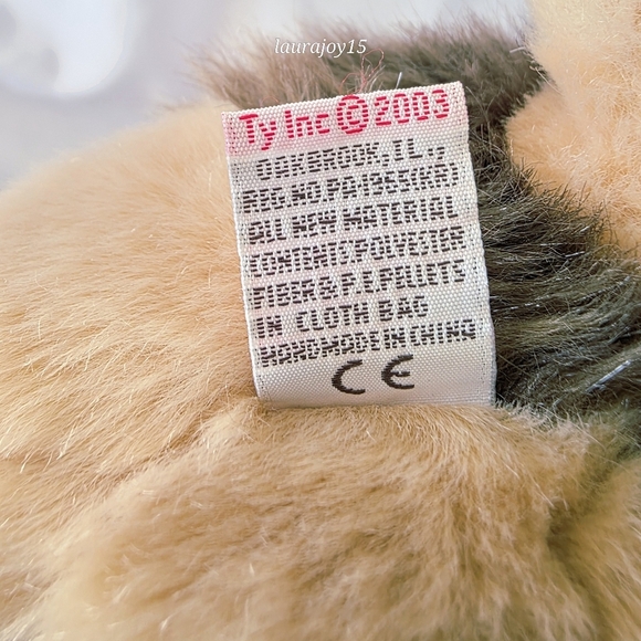 TY Classic Shultzie German Shepherd Dog Plush Stuffed Toy Rare 12 Inch 2003 - Picture 9 of 10